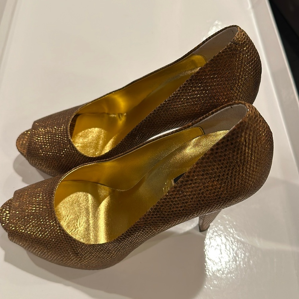 Antique Gold Lizard NTW Bally